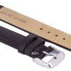 Black Ratio Brand Leather Strap 18mm