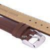 Brown Ratio Brand Leather Strap 18mm