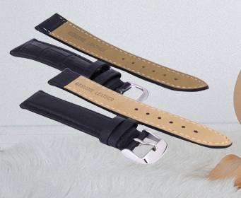 Black Ratio Brand Leather Straps